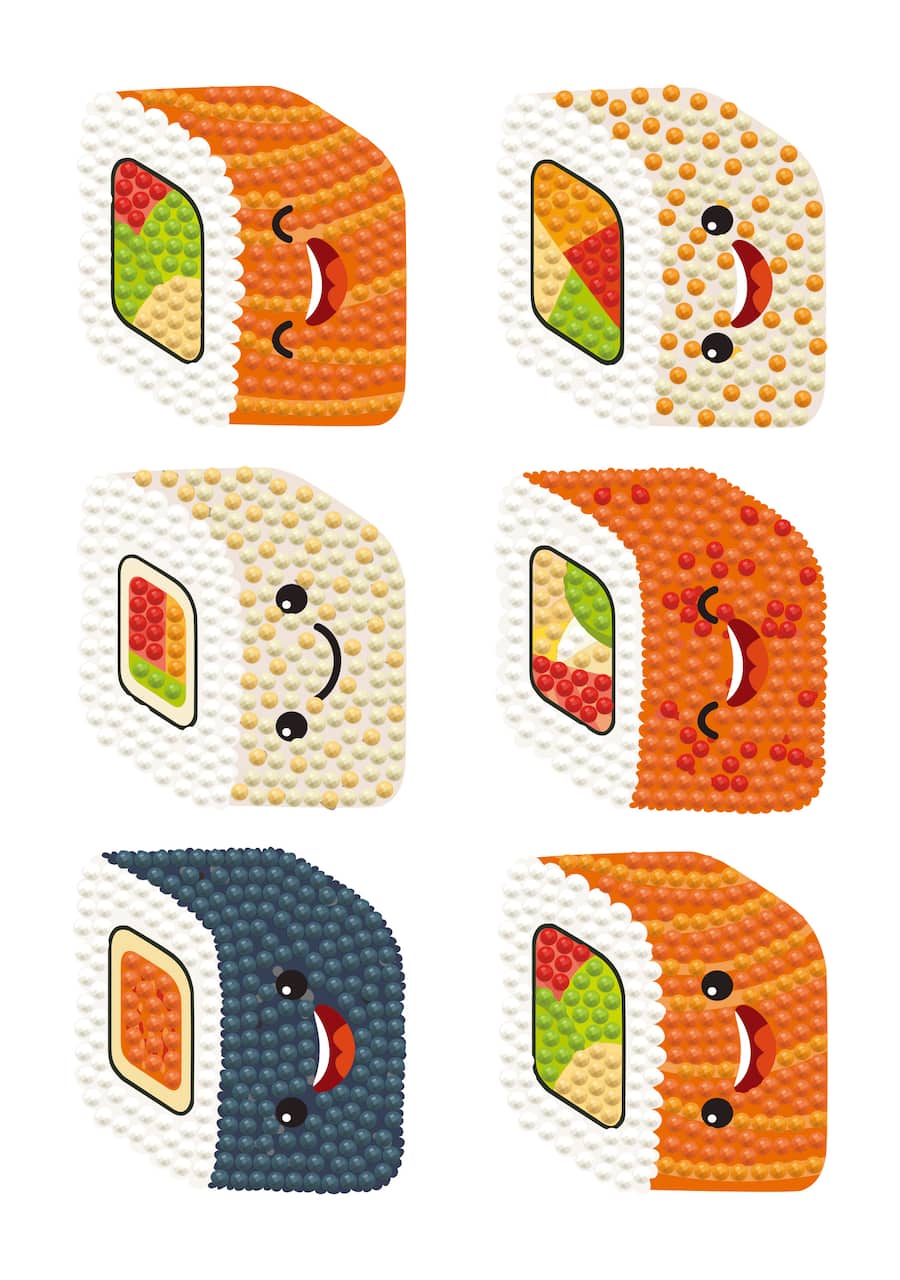 Diamond Dotz® Cute Sushi Iron-On 'n' Dot Kit